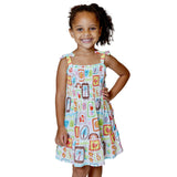 Allover Stamp Dress