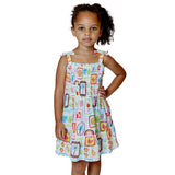Allover Stamp Dress