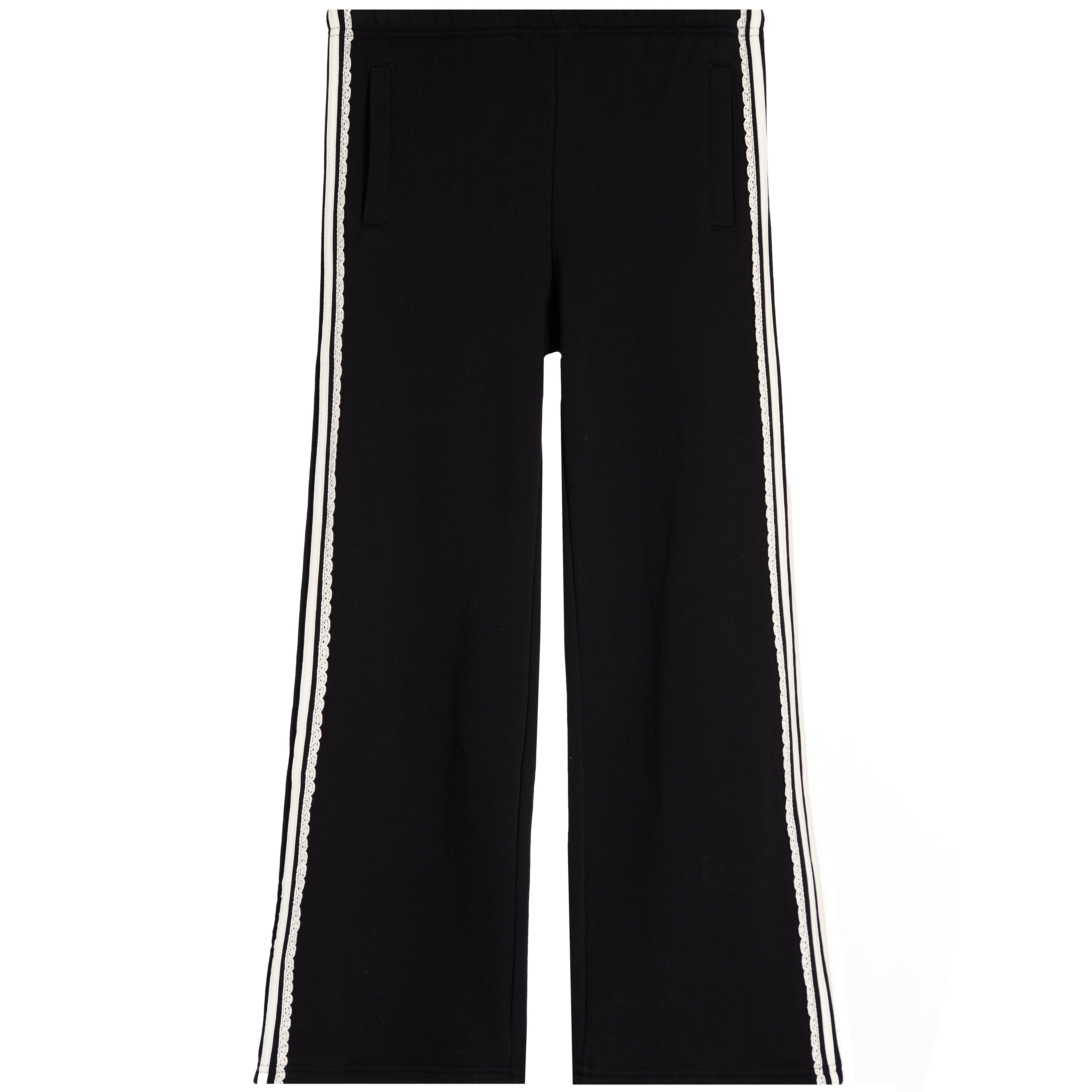 Tommy Stripe Lace Trim Pant - Denny's