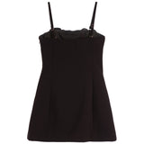 Tova Dress WIth Rosettes