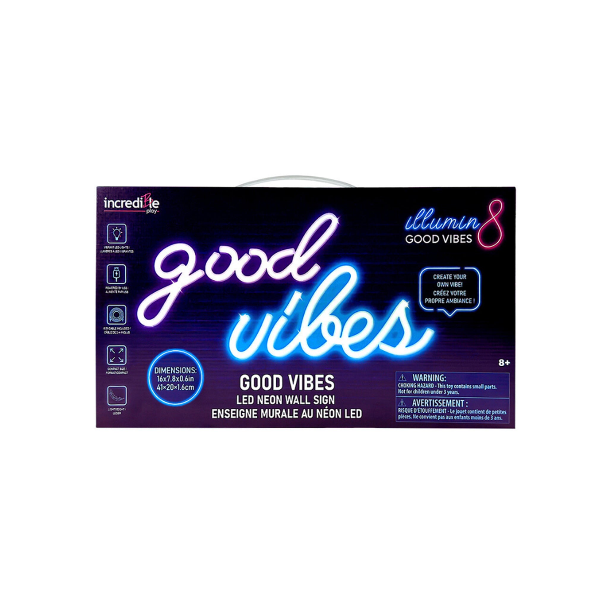 Good Vibes Neon LED Sign - Denny's