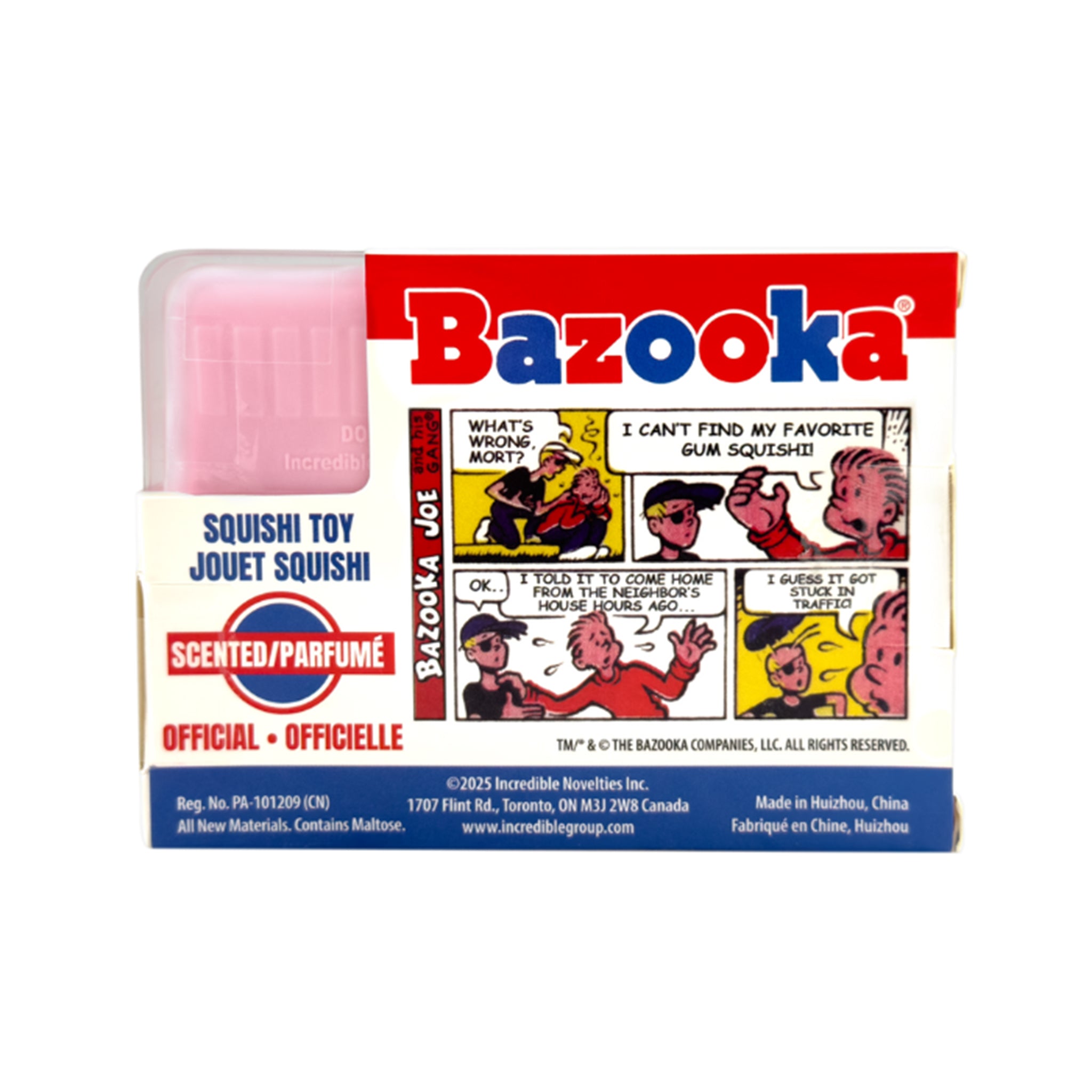 Bazooka Gum Scented Squishi Toy - Denny's
