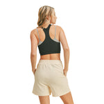 Ribbed Seamless Double Layer Tank - Denny's