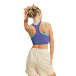 Ribbed Seamless Double Layer Tank - Denny's