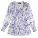 Tracy Long Sleeve Floral Dress - Denny's