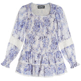 Tracy Long Sleeve Floral Dress - Denny's