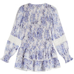 Tracy Long Sleeve Floral Dress - Denny's