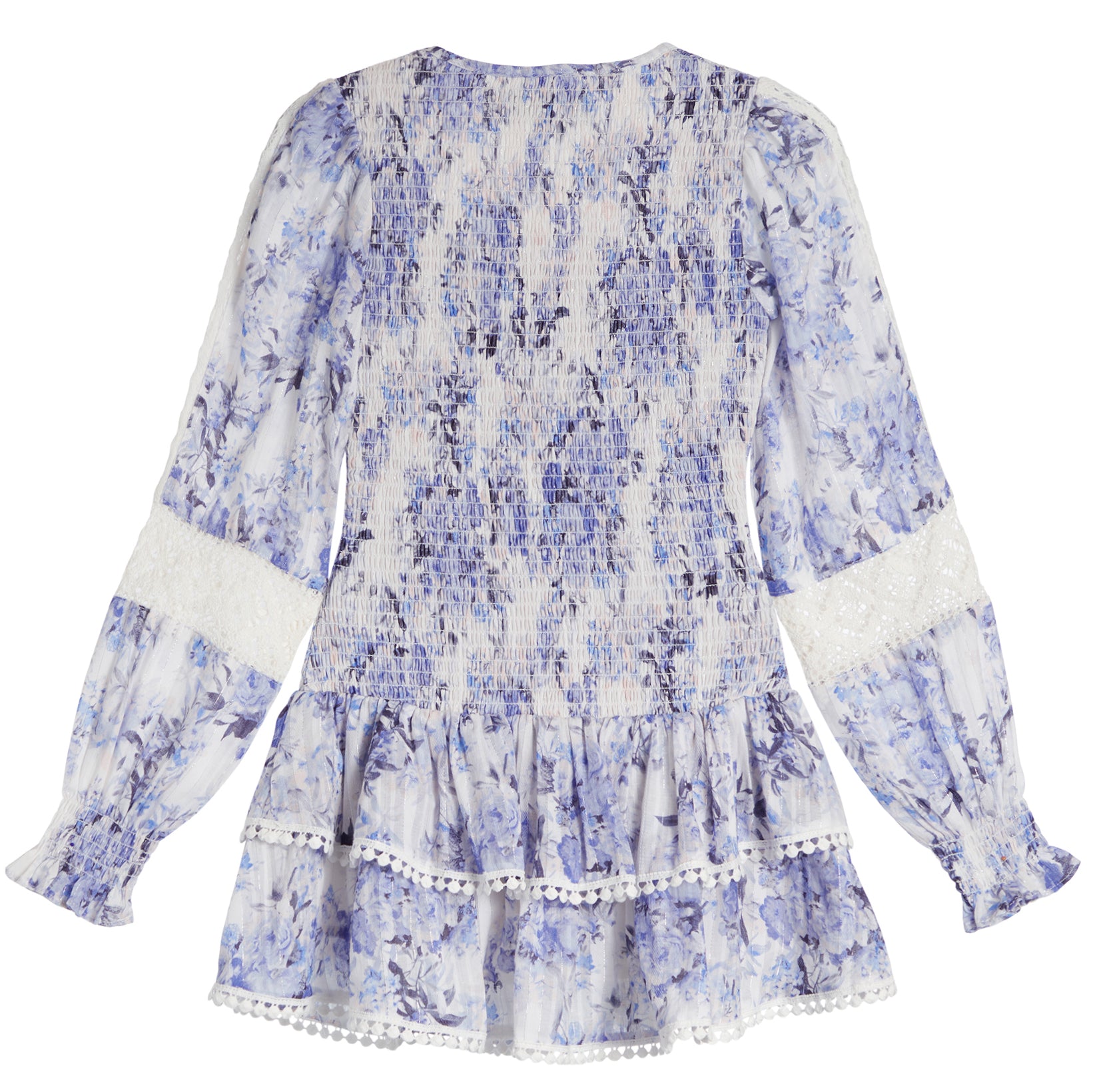 Tracy Long Sleeve Floral Dress - Denny's