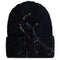 Thick Rib Beanie With Splatter - Denny's