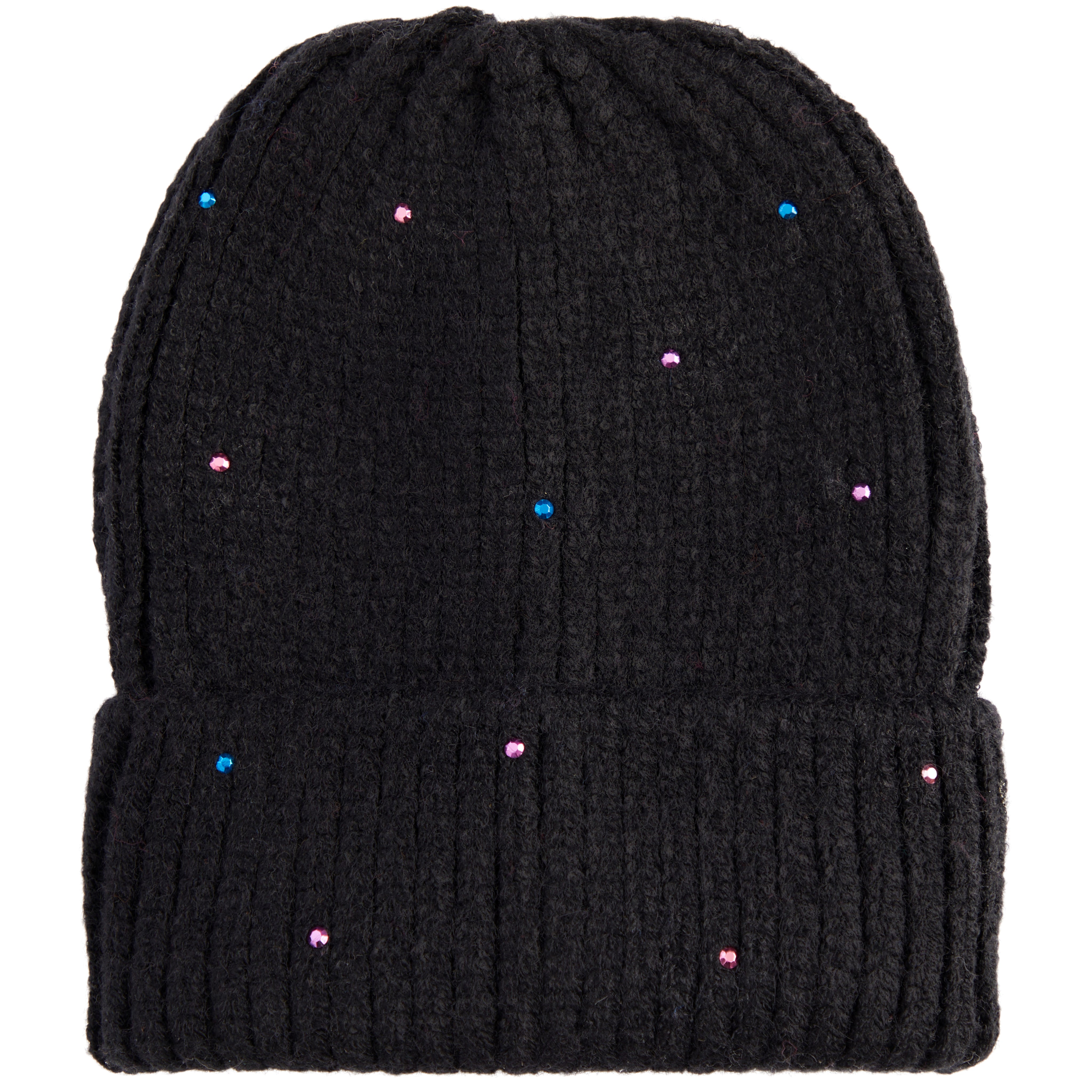 Studs Thick Rib Beanie - Denny's