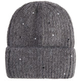Studs Thick Rib Beanie - Denny's