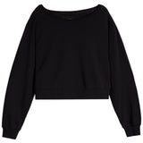 Tristan Off Shoulder Sweatshirt - Denny's