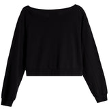 Tristan Off Shoulder Sweatshirt - Denny's