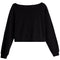 Tristan Off Shoulder Sweatshirt - Denny's