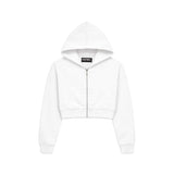 Tristan Crop Zip Hoodie