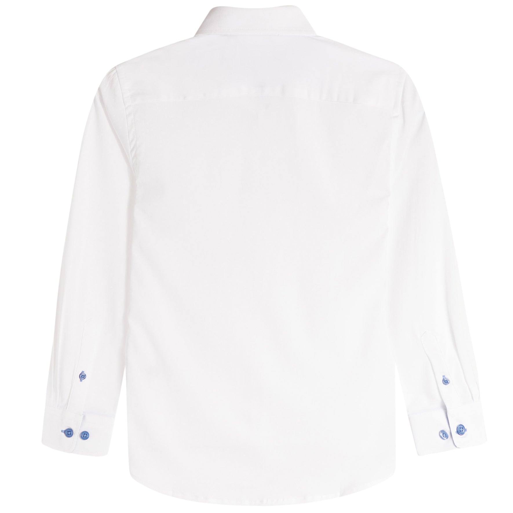 Solid Dress Contrast Shirt - Denny's