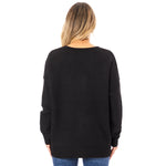 Fuzzy Crew Sweater - Denny's