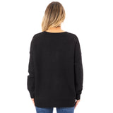Fuzzy Crew Sweater - Denny's