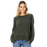 Fuzzy Crew Sweater - Denny's