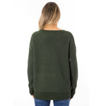 Fuzzy Crew Sweater - Denny's