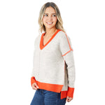 Expo Seam V-Neck Sweater - Denny's