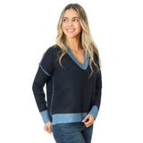 Expo Seam V-Neck Sweater - Denny's