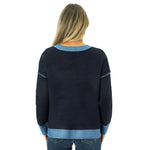 Expo Seam V-Neck Sweater - Denny's