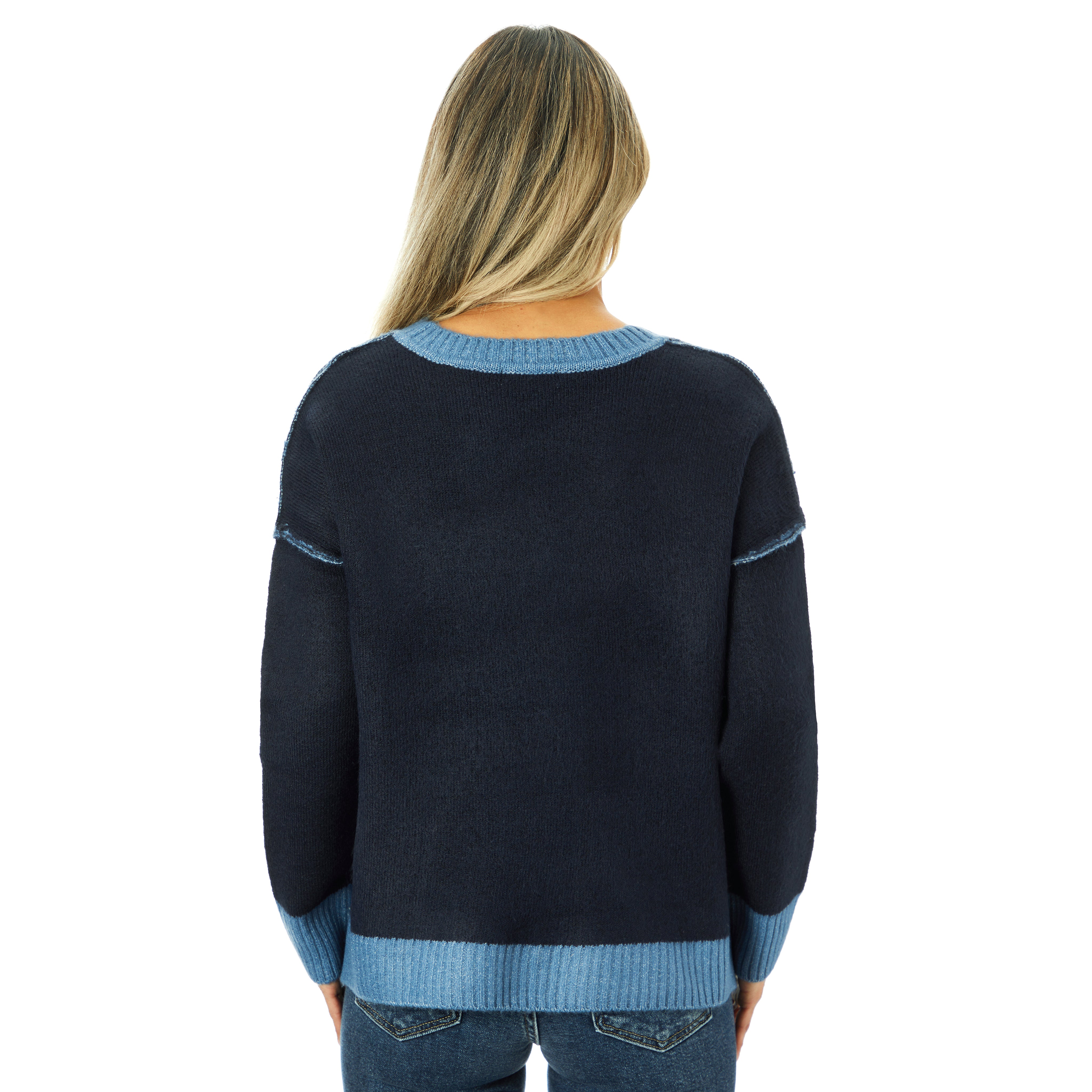 Expo Seam V-Neck Sweater - Denny's
