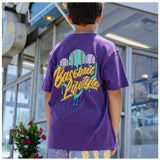 Ice Cream Tee Galaxy Grape