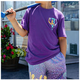 Ice Cream Tee Galaxy Grape