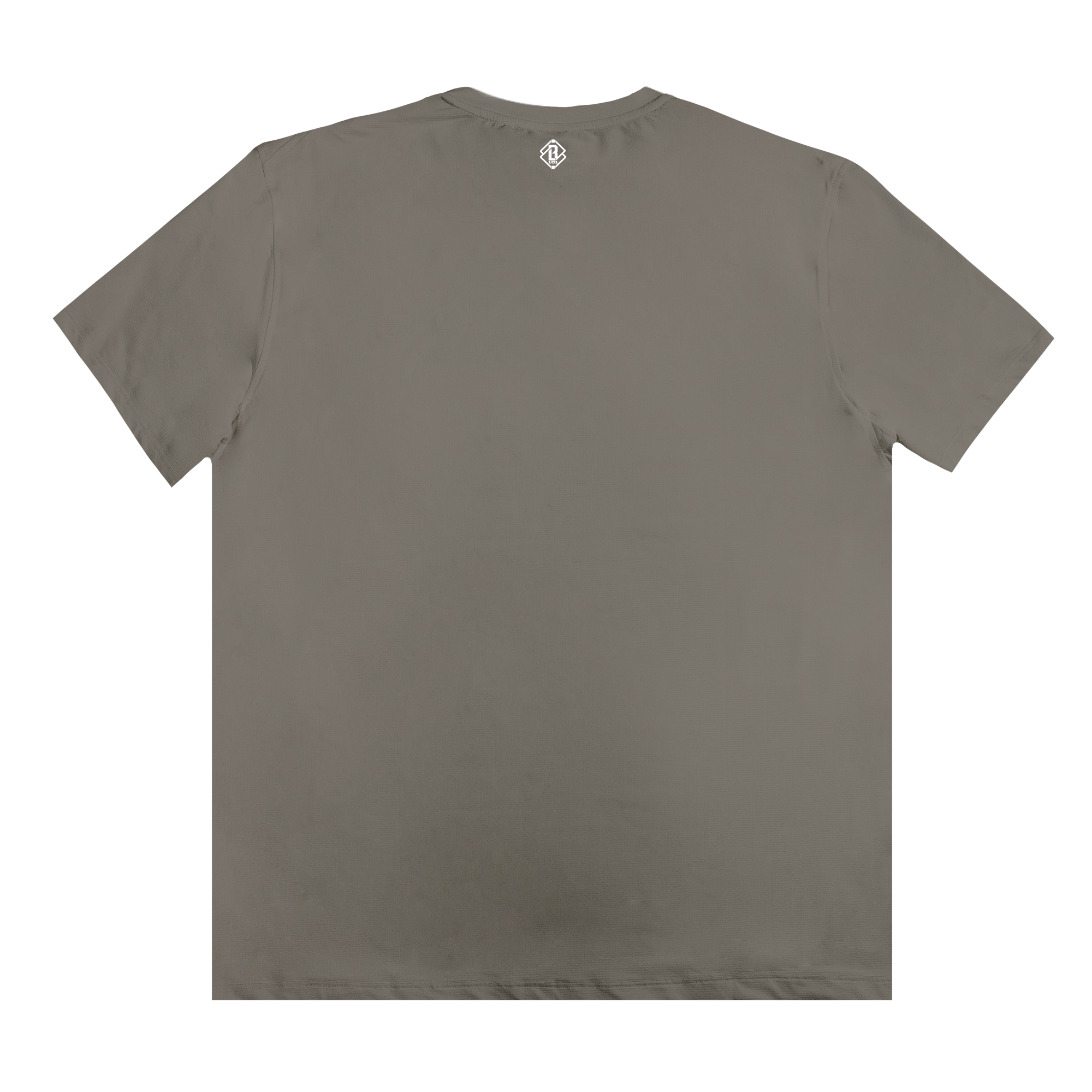 Gray pro series tech t-shirt on a transparent background