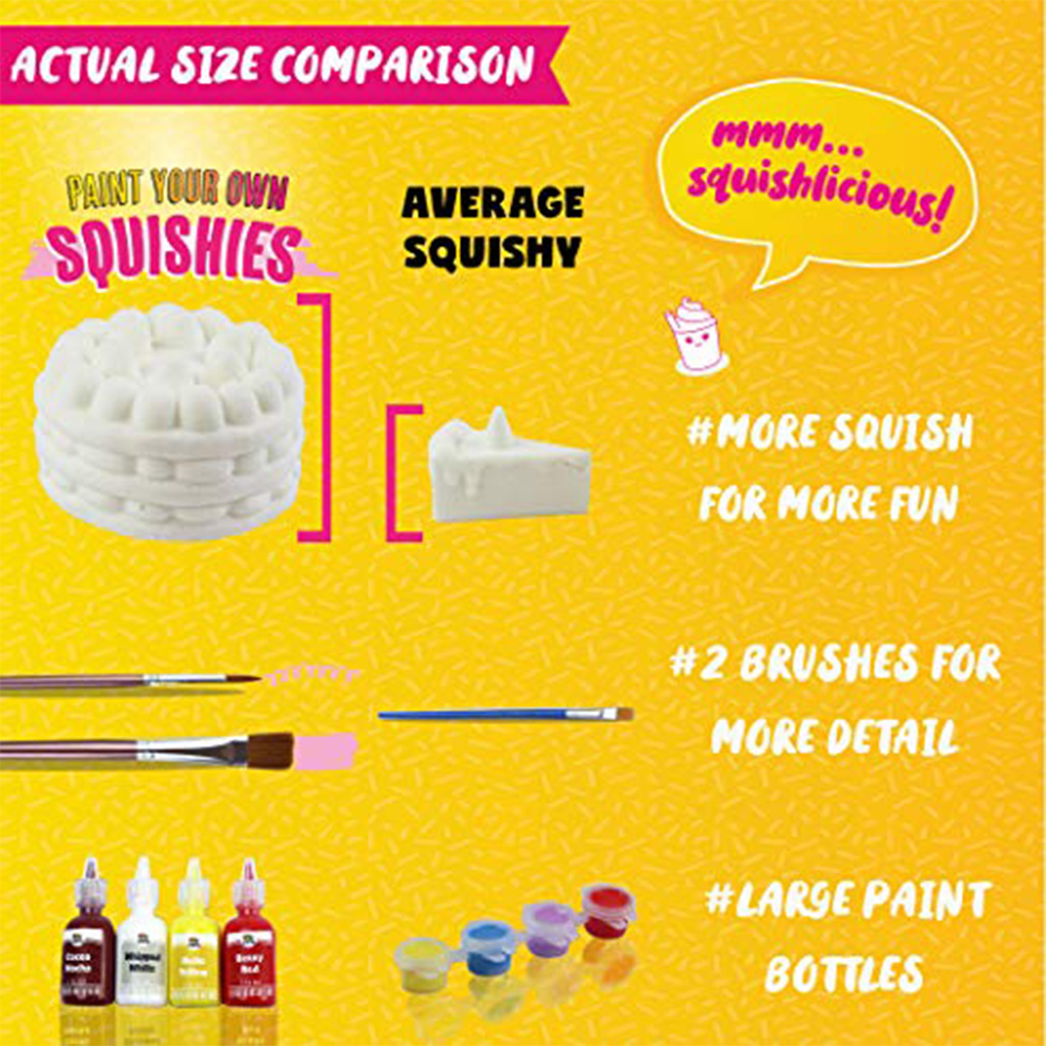 DIY Desert Paint Your Own Squishies Kit - Denny's
