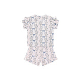 2pc Ribbon Garden Short Set