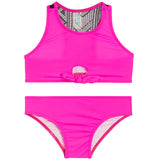 2pc Barbie Bikini With Black Crochet Back