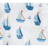 Sailboats Hooded Towel