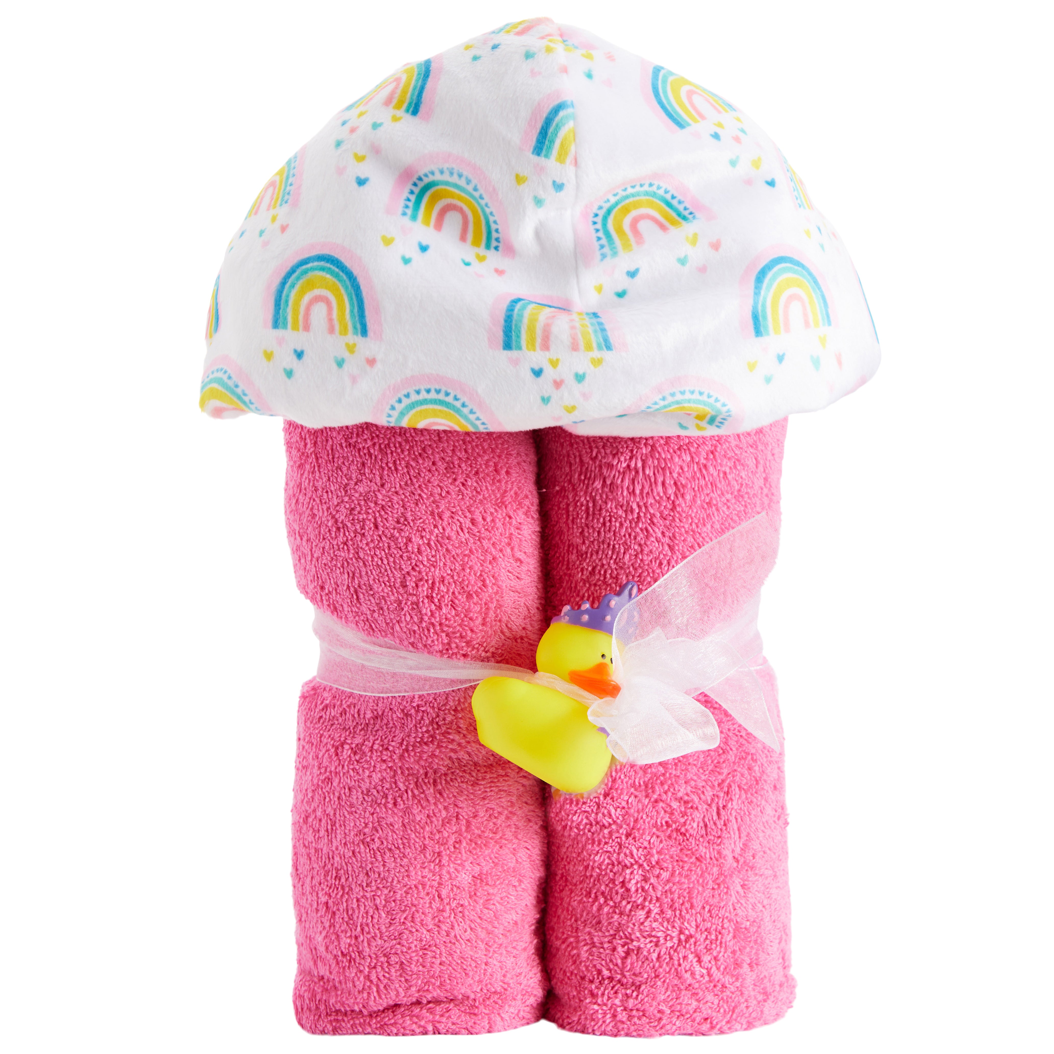 Chasing Rainbows Hooded Towel Denny's