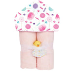 Swirly Pop Deluxe Hooded Towel - Denny's