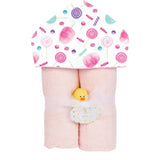 Swirly Pop Deluxe Hooded Towel - Denny's