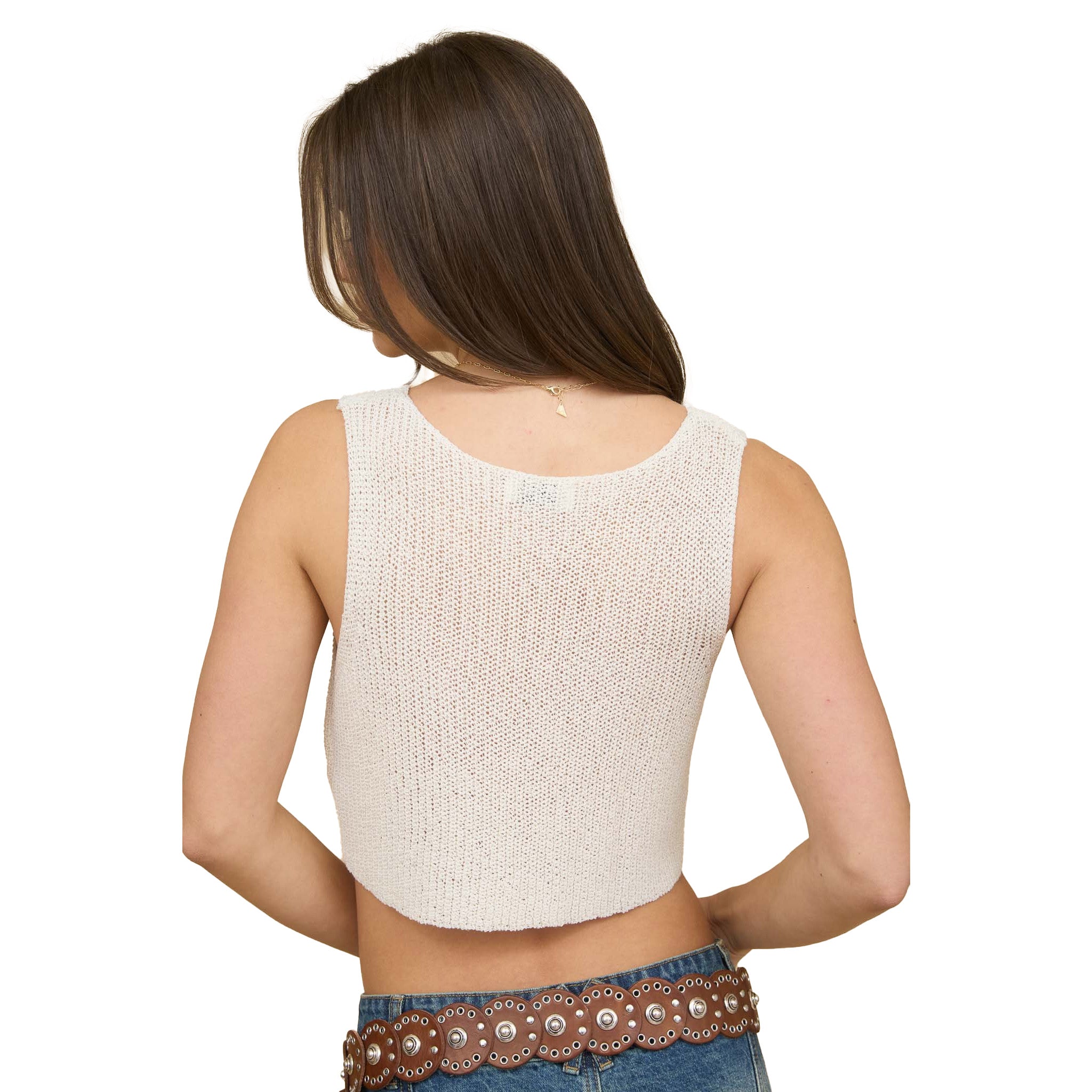Hook N Eye Vest - Denny's