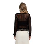 Crochet Hook & Eye Cardigan - Denny's