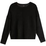 Solid Front Seam Sweater - Denny's