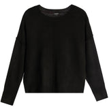 Solid Front Seam Sweater - Denny's