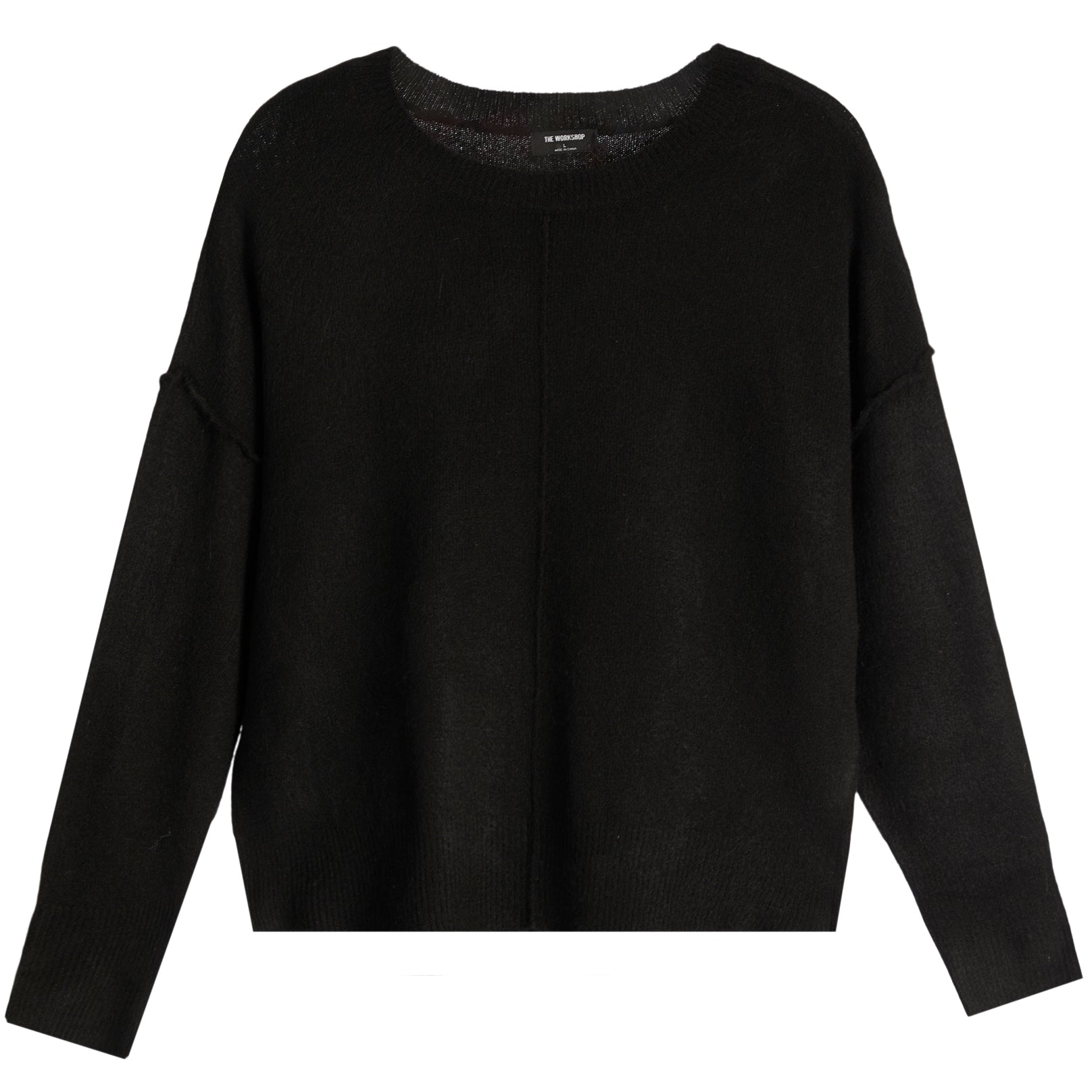 Solid Front Seam Sweater - Denny's