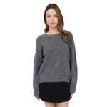 Solid Front Seam Sweater - Denny's