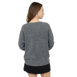 Solid Front Seam Sweater - Denny's