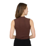 Knit Mock Neck Tank - Denny's