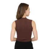 Knit Mock Neck Tank - Denny's