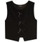Bow Detail Split Hem Tank - Denny's