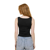 Sleeveless Boatneck Top