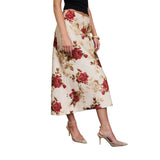 Floral Midi Skirt